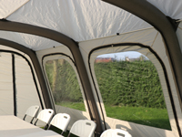 Opblaasbare partytent 3,6 x 6 m verankering